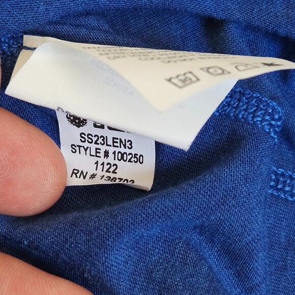 Stio Hoodie Shirt Jersey Blue Performance Stretch Hiking Pullover Womens Large - Picture 7 of 12